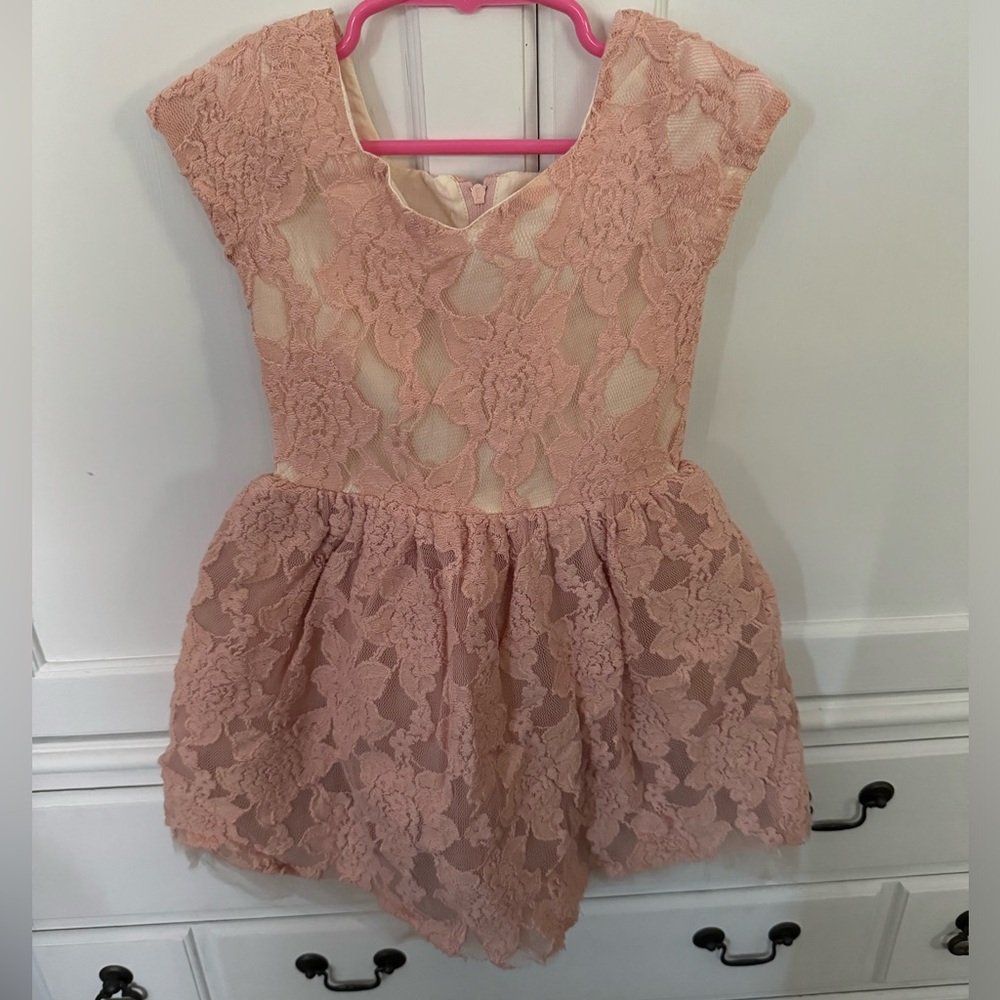 Joyfolie mia Size 4 NWT Gorgeous Blush Lace